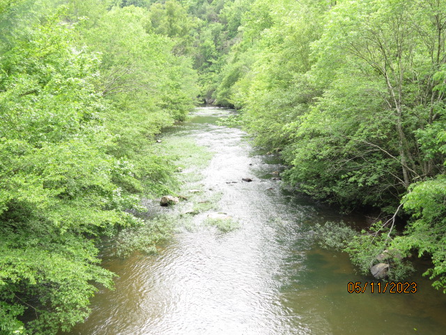 A view of Terrapin Creek (property on the right)