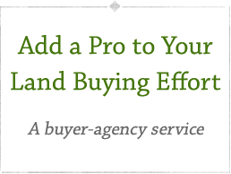 Add a Pro to Your Land Buying Effort - A buyer agency service
